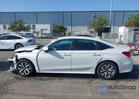 2022 Honda Civic Lx z USA, uszkodzony, nr VIN 2HGFE2F24NH559507